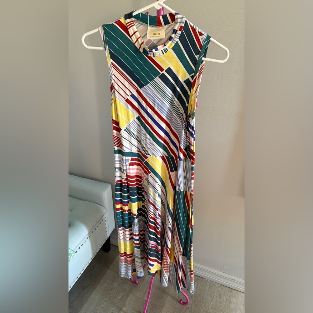 Anthropologie/Maeve Multicolor Striped Maxi Skirt